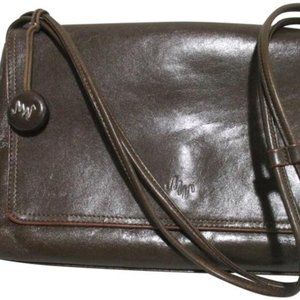 *Monsac Vintage Brown Khaki Front Envelope Flap